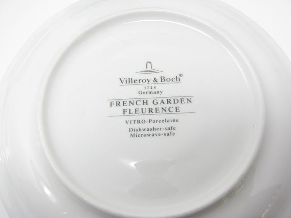 edgebrookhouse Vintage Villeroy & Boch French Garden Fleurence Cups & Saucers - 8 Pieces