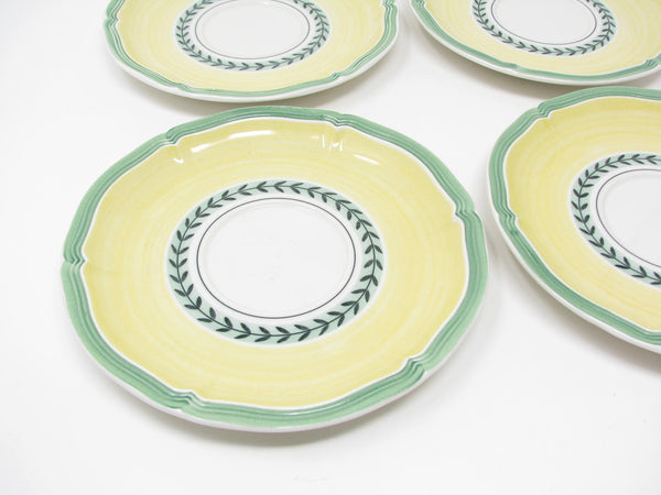 edgebrookhouse Vintage Villeroy & Boch French Garden Fleurence Cups & Saucers - 8 Pieces