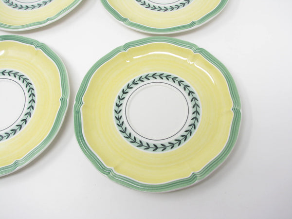 edgebrookhouse Vintage Villeroy & Boch French Garden Fleurence Cups & Saucers - 8 Pieces