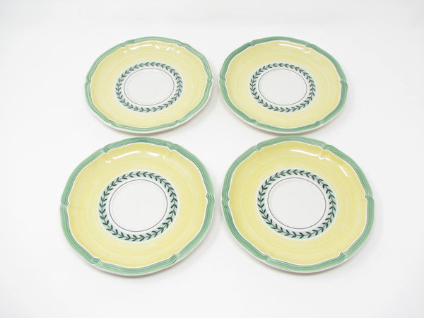 edgebrookhouse Vintage Villeroy & Boch French Garden Fleurence Cups & Saucers - 8 Pieces