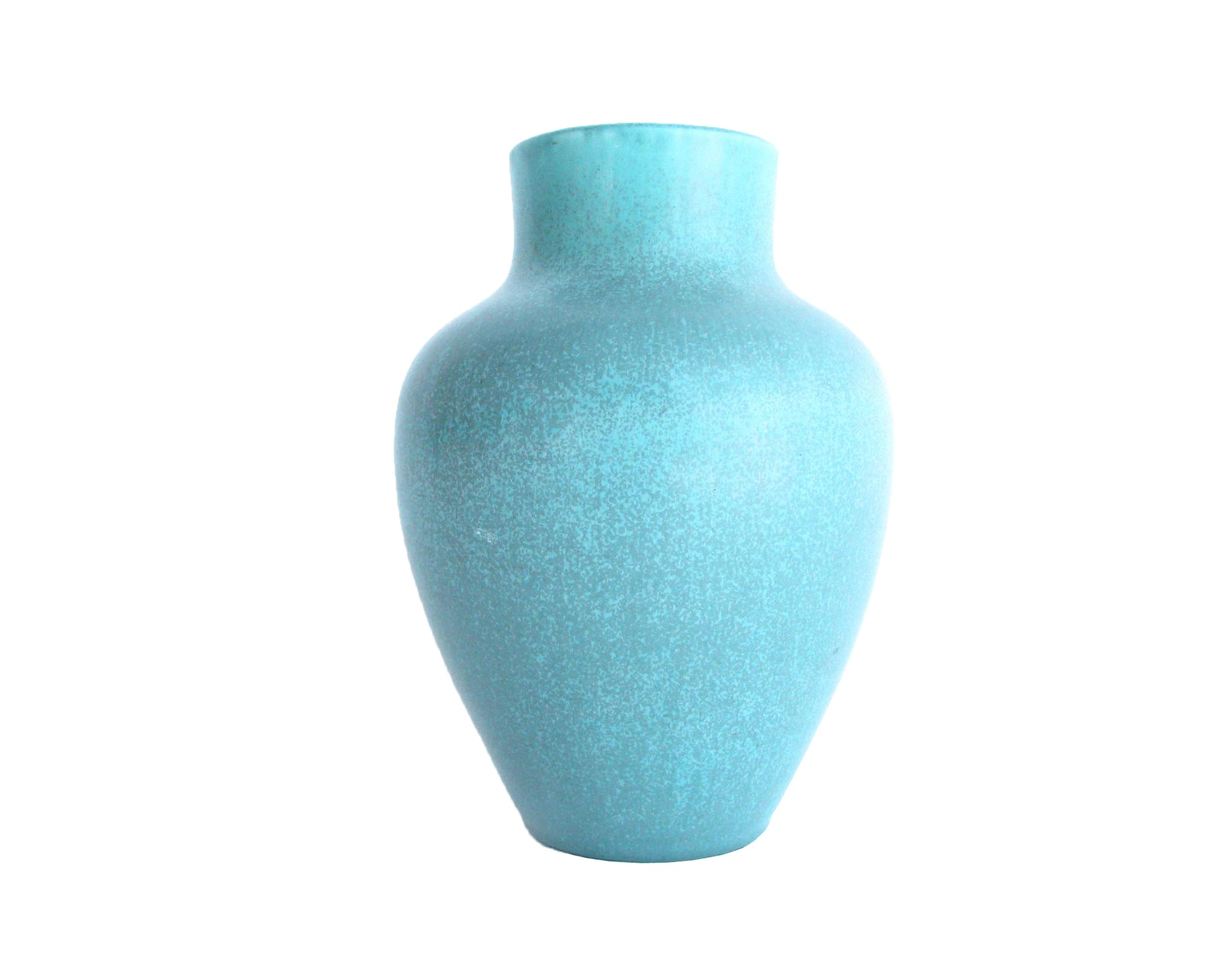 edgebrookhouse - 1920s Rookwood Turquoise Matte Speckle Glaze Vase
