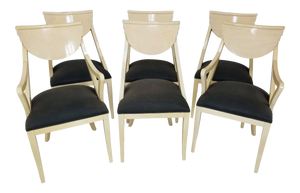edgebrookhouse - Vintage 1980s Pietro Costantini for Ello Furniture Dining Chairs - Set of 6