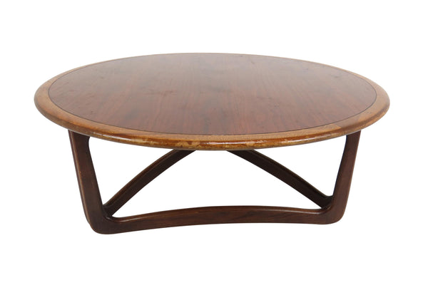 edgebrookhouse - Vintage Lane Furniture Walnut Round Coffee Table Style 908-03