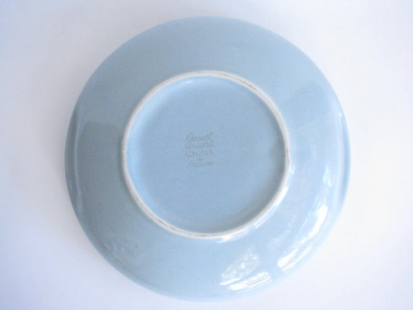 edgebrookhouse - Mid 20th Century Russel Wright Iroquois Casual China Ice Blue Large Covered Divided Casserole Baking Dish
