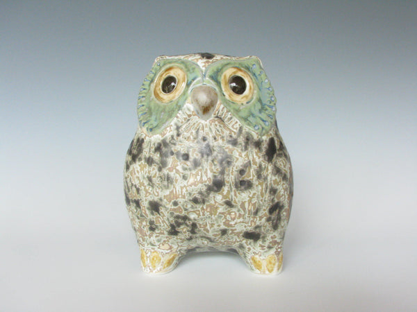 edgebrookhouse - Vintage Lladro Little Eagle Owl Stoneware Figurine Sculpted by Antonio Ballester