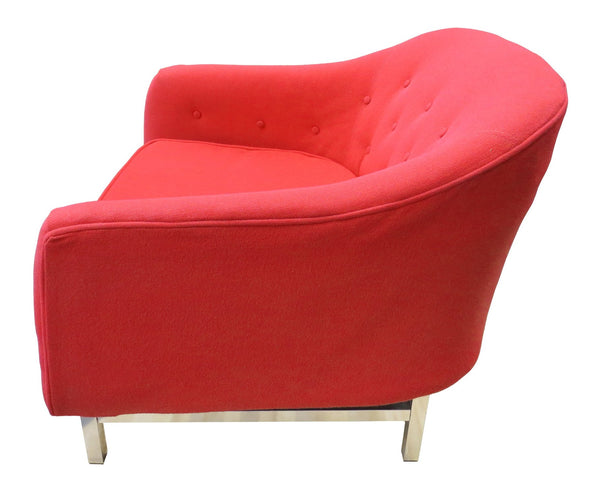 edgebrookhouse - 1960s Vintage Selig of Monroe Mid-Century Modern Barrel Back Club Chair