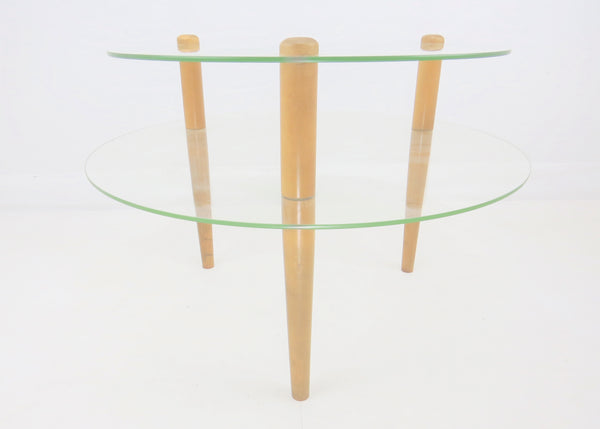edgebrookhouse - 1930s Gilbert Rohde for Herman Miller Art Deco 2-Tier Occasional Table