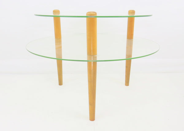 edgebrookhouse - 1930s Gilbert Rohde for Herman Miller Art Deco 2-Tier Occasional Table