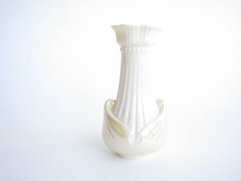 edgebrookhouse - 1950s Belleek Porcelain Moore Vase Made in Ireland