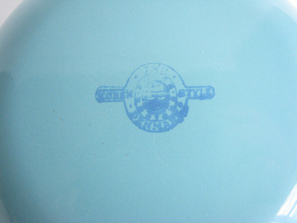 edgebrookhouse - 1950s Dansk Kobenstyle Turquoise Butter Warmer Pot or Sauce Pan