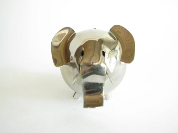 edgebrookhouse - 1950s Raimond Metal Elephant Piggy Bank
