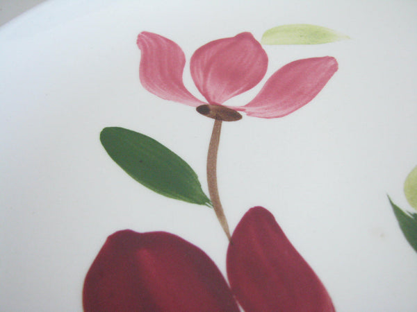 edgebrookhouse - 1950s Stetson Tulip Time Floral Ironstone Dinner or Luncheon Plates - Set of 5