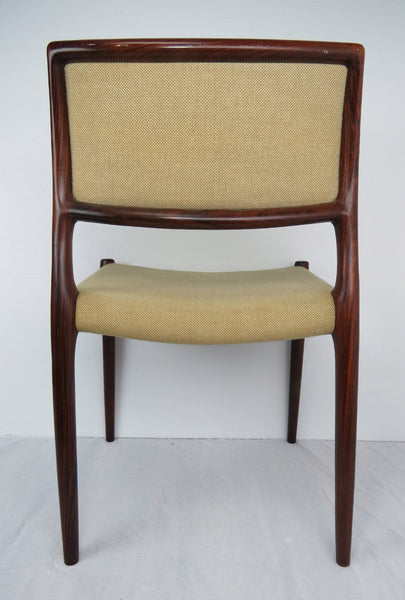 edgebrookhouse - 1960s Original Danish Niels Otto Moller Solid Rosewood Dining Chair Model #80