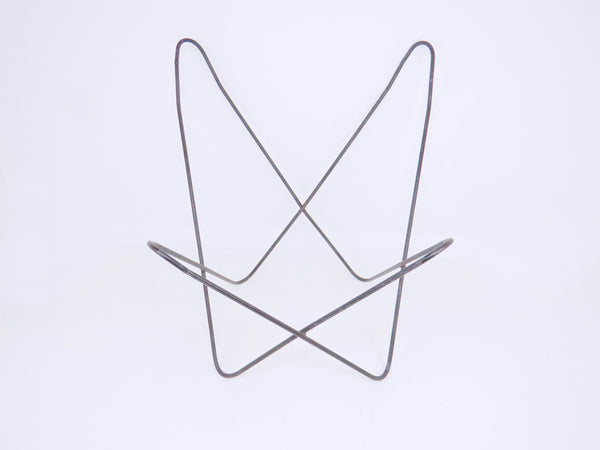 edgebrookhouse - 1960s Knoll Hardoy Mid-Century Modern Iron Frame Butterfly Chair