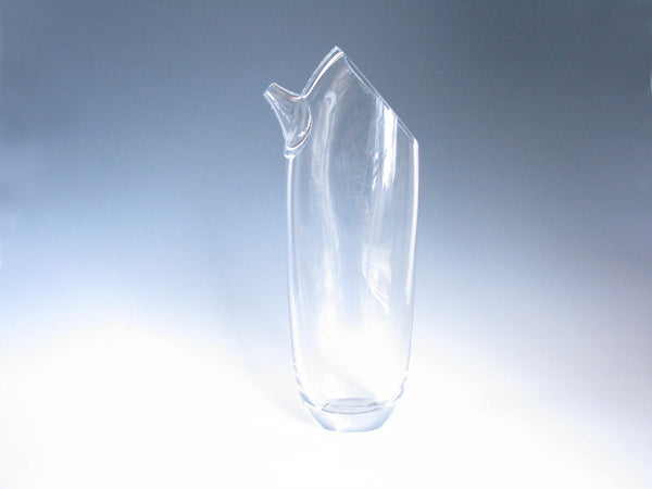 edgebrookhouse - 1960s Kosta Boda Martini Glass Pitcher Designed and Signed by Vicke Lindstrand