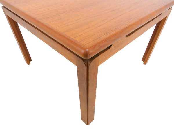 edgebrookhouse - 1960s Kristensen & Thomassen Teak Coffee / End Table With Elevated Top