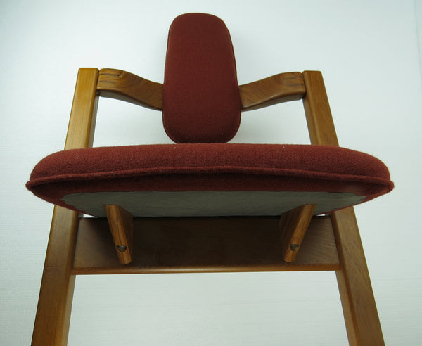 edgebrookhouse - 1970s Vintage Original Peter Opsvik for Stokke Teak Pendulum Balance Chair