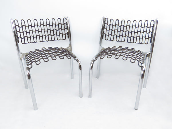 edgebrookhouse - 1970s David Rowland for Thonet Patented Softec Chair & Soflex Mesh Children's Chairs - Set of 4