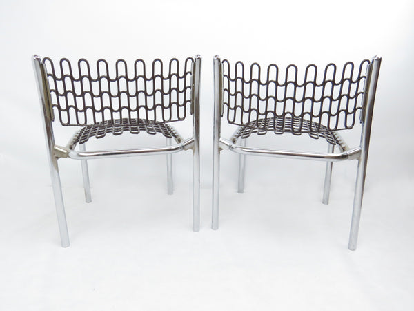 edgebrookhouse - 1970s David Rowland for Thonet Patented Softec Chair & Soflex Mesh Children's Chairs - Set of 4