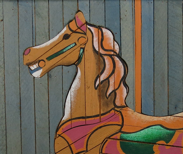 edgebrookhouse - 1970s Austin Productions "deGroot LathArt" Art by Theodore deGroot - Carousel Horse