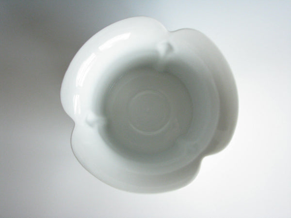 edgebrookhouse - 1980s Arzberg Large White Porcelain Lily Vase or Planter Designed by Werner Bünck