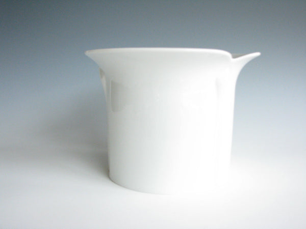 edgebrookhouse - 1980s Arzberg Large White Porcelain Lily Vase or Planter Designed by Werner Bünck