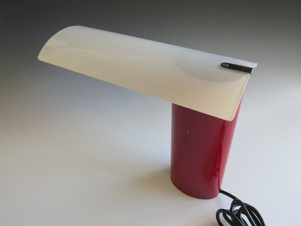 edgebrookhouse - 1980s Koch & Lowy Red Desk Lamp Designed by Piotr Sierakowski