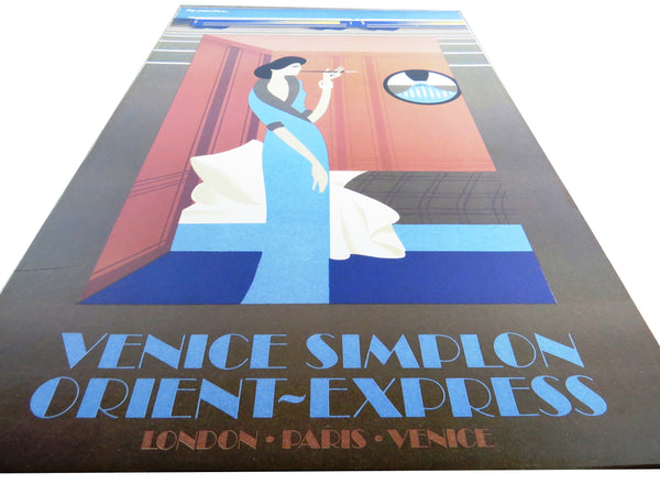 edgebrookhouse - 1981 Pierre Fix-Masseau "Orient Express" Poster Print