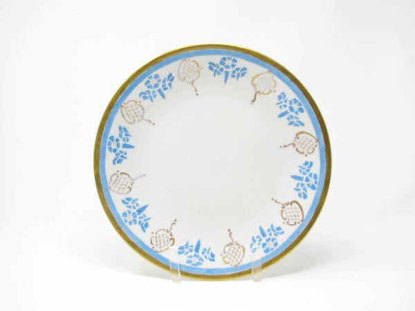 edgebrookhouse - Antique Bernardaud & Co Limoges Porcelain Plate with Hand-Painted Decoration