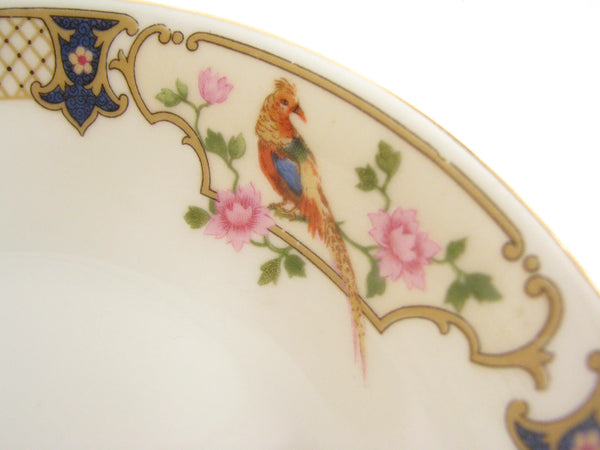 edgebrookhouse - Antique Carl Tielsch & Co. Altwasser Silesia Germany Porcelain Bowls with Pheasant Design - Set of 9