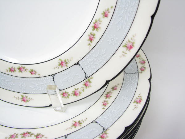 edgebrookhouse - Antique Edwardian Coalport England Dinner Plates for Bailey Banks & Biddle - 8 Pieces - 2 Sets Available