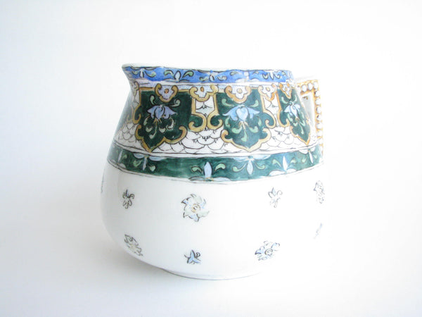 edgebrookhouse - Antique Hand-Painted Dresden Porcelain Pitcher or Vase