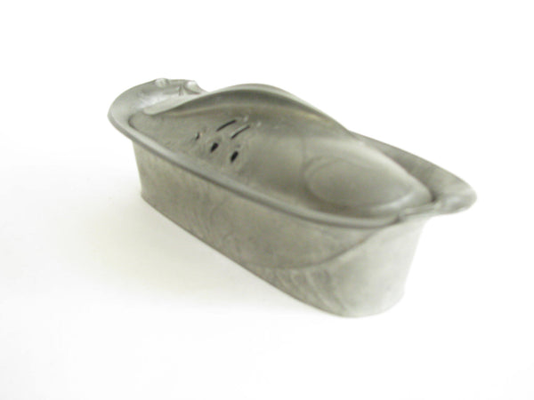 edgebrookhouse - Antique Kayserzinn Art Nouveau Pewter Double Bird Lidded Trinket Box by Hugo Leven