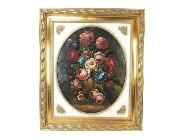 edgebrookhouse - Antique Late 19th Century Dutch Old Master Still Life Oil on Canvas - Signed and Framed