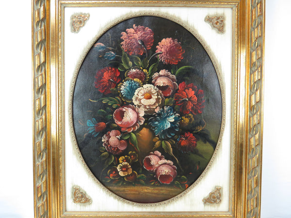 edgebrookhouse - Antique Late 19th Century Dutch Old Master Still Life Oil on Canvas - Signed and Framed