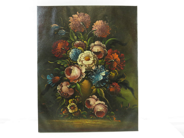 edgebrookhouse - Antique Late 19th Century Dutch Old Master Still Life Oil on Canvas - Signed and Framed