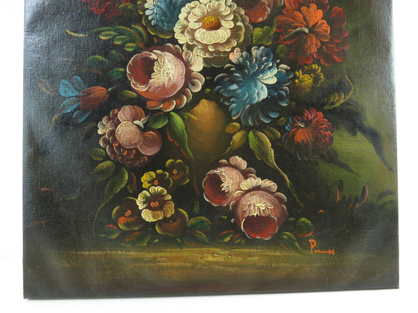 edgebrookhouse - Antique Late 19th Century Dutch Old Master Still Life Oil on Canvas - Signed and Framed