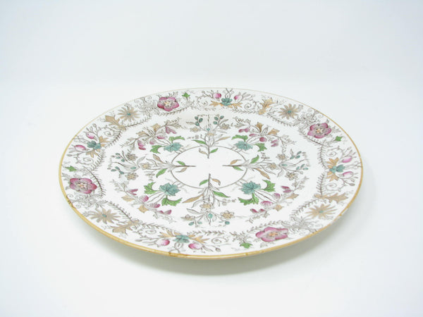 edgebrookhouse - Antique T & R Boote Lahore Glazed Earthenware Dinner Plate