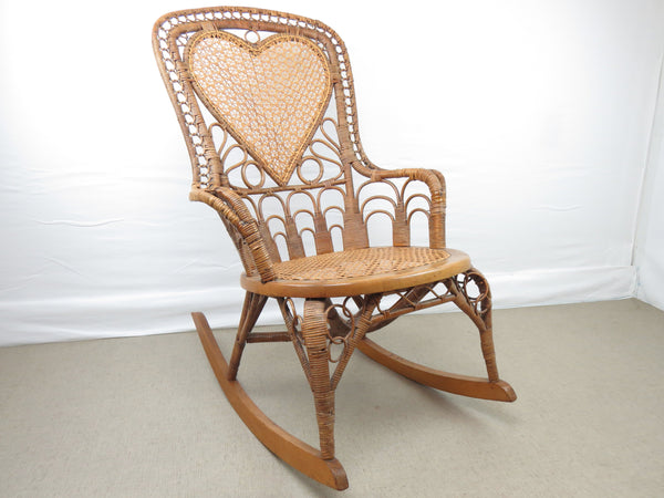 edgebrookhouse - Antique Victorian Rocking Chair by Heywood Brothers