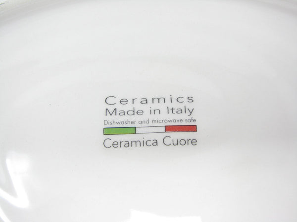 edgebrookhouse - Ceramica Cuore Handmade Italian Ceramic Serving Platter with Tropical Toucan Exotic Bird Design