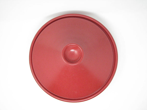 edgebrookhouse - Early Emile Henry France Flame Red Ceramic Tagine