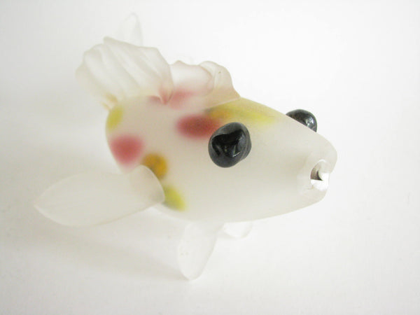 edgebrookhouse - Hand Blown Studio Glass Art Tropical Fish Signed by Artist