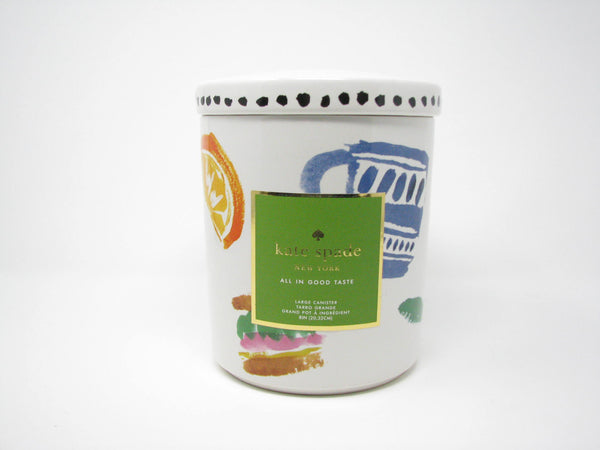 edgebrookhouse - Kate Spade Lenox All in Good Taste Large Lidded Canister
