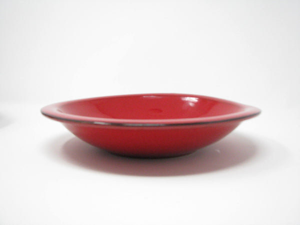 edgebrookhouse - Mamma Ro Italy Red Pottery Pasta Bowls - Set of 4