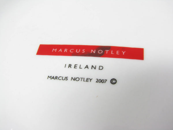 edgebrookhouse - Marcus Notely Ireland Medium Porcelain Lidded Canister with Shamrocks