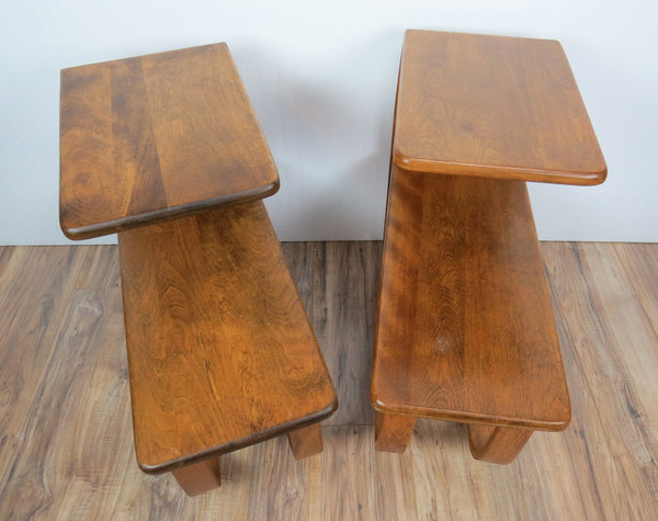 edgebrookhouse - Mid-Century Modern Art Deco Form Occasional Table Suite - 3 Pieces