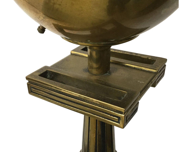 edgebrookhouse - 1960s Mid-Century Modern Tommi Parzinger Style Brass Torchiere