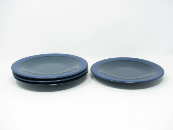 edgebrookhouse - Mikasa Potter's Art Blue Bayou Stoneware Salad Plates - 4 Pieces