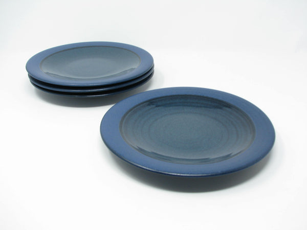 edgebrookhouse - Mikasa Potter's Art Blue Bayou Stoneware Salad Plates - 4 Pieces
