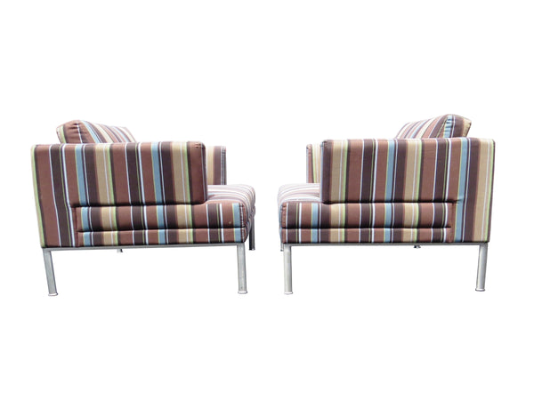 edgebrookhouse - Modern Keilhauer Branden 2121 Lounge Chairs - a Pair